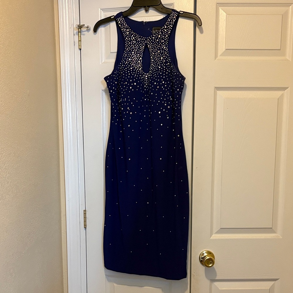 Night Way Collections Navy Dress